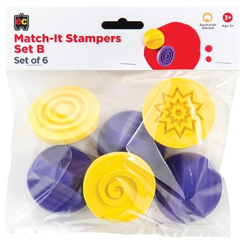 Match It Stampers Set B Set of 6 EC